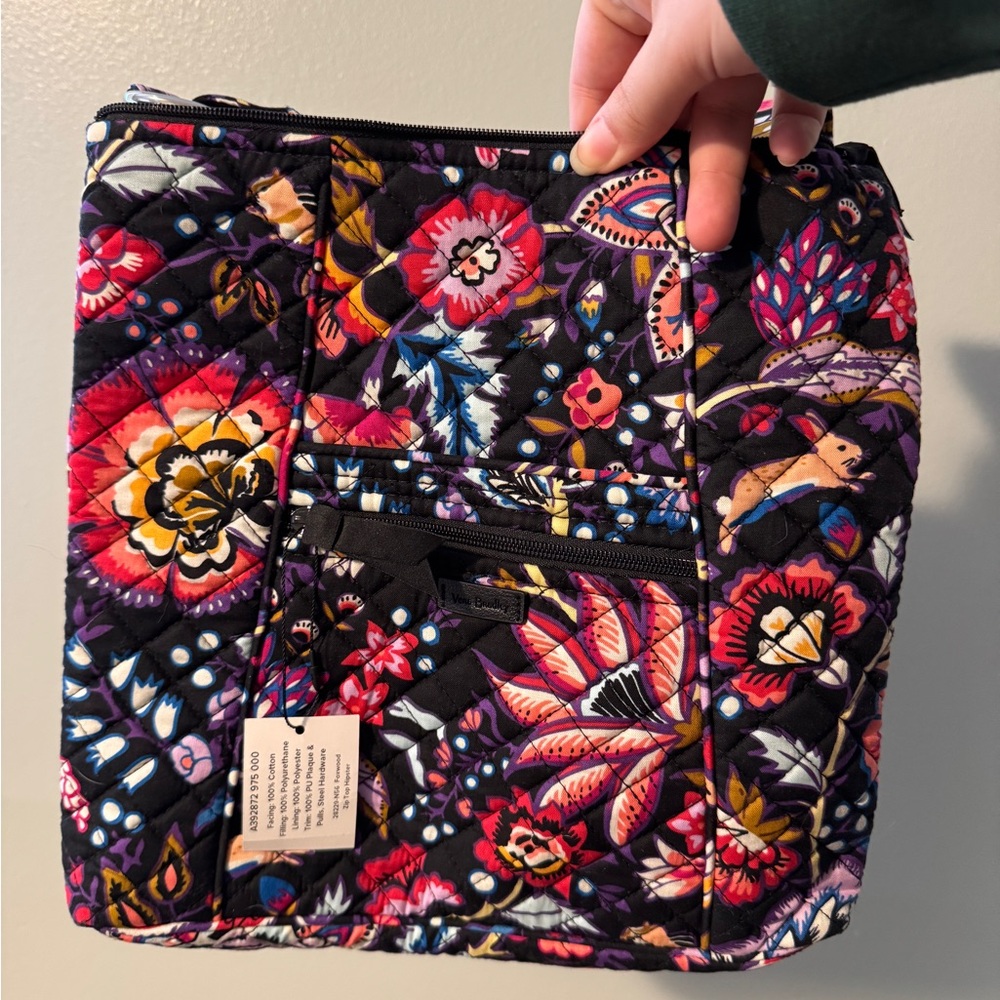 NWT Vera Bradley Foxwood Iconic Hipster Crossbody bag purse